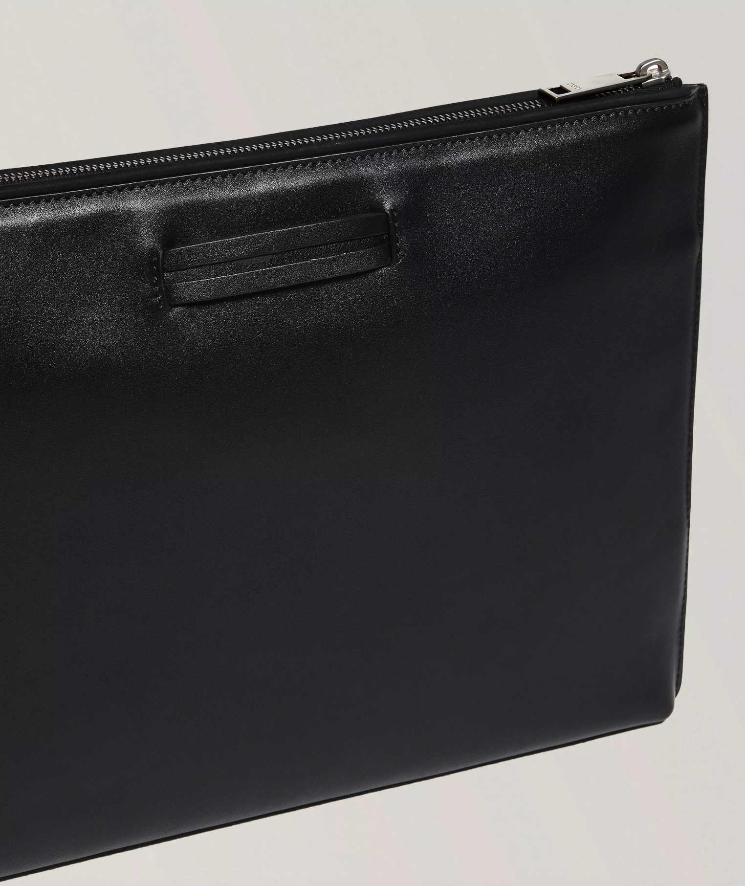 Executive Folio — leather detail